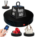 15.8In Remote Motorized Electric Turntable Rotating Display Stand Rotating Platform Photography Turntable motorized lazy susan base giratoria para for Photography,3D Scanner,(Load Range:132~400lbs) - size: 15.8inch/Black/400Lbs Load