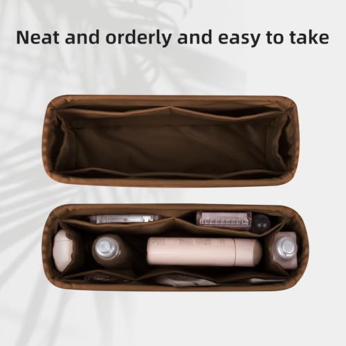 DGAZ Silk Purse Organizer Insert For Hermes Geta bags，Silky Smooth Bag Organizer，Luxury Handbag & Tote Shaper(Gold) - color: Gold