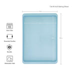 KitchenAid 13x18in Nonstick Aluminized Steel Baking Sheet, Mineral Water - color: Mineral Water, size: 13 x 18 Inch
