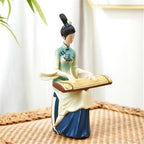Statue Decorations Classical Figure Ornaments Living Room Entrance Wine Cabinet Light Luxury Decoration Creative Shape Home Decor Object