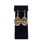 MOOCA 6 Pcs Black Velvet Earring Display Stand Displays, Jewelry Organizer Display Holder for Earrings, Black Velvet, 2 1/8 W x 1 1/2 D x 3 1/2 H in - color: Black Velvet, Small