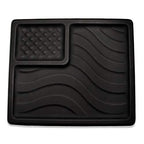 We The People Holsters - American Flag EDC Kydex Dump Tray - Valet Tray for Men - EDC Organizer and Catch-All for Everyday Carry - Keys - Change - Phone (Black) - color: Black