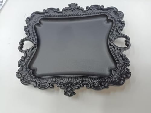 khtumeware 1 Pack Jewelry Dish Matte Black Jewelry Trays ideal for holding jewelry rings and small trinkets. - color: Matte Black