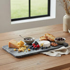 Bloomingville Marble Serving Tray, Grey - color: Gray