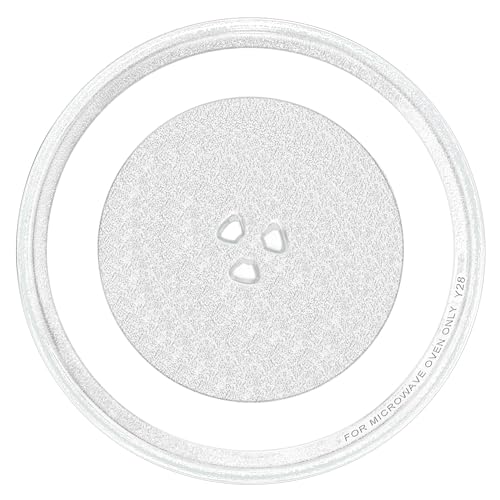 12.75" Microwave Glass Turntable Fit for GE, LG, Kenmore, Sears Microwave Glass Tray, 12 3/4 inch Microwave Glass Plate Replace WB49X10129 1B71961F 1B71961H 507049 WB49X10074 3390W1A027A by Beaquicy - size: 12.75"