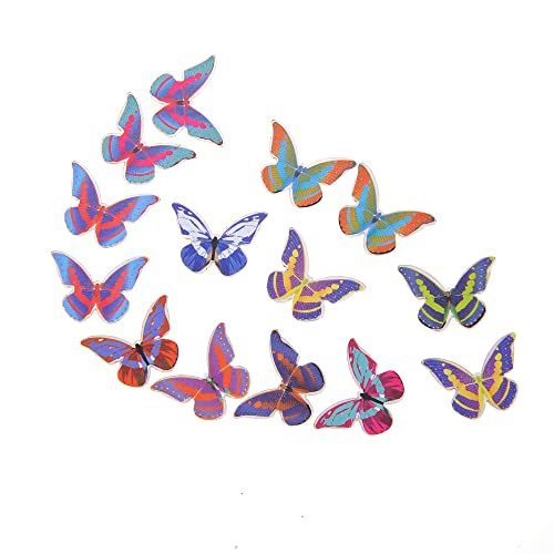 PowerTRC Toy Magnetic Desktop Sculpture (Butterflies) | Mini Magnetic Art Decoration for Desktop | Fun Stress Relief Office Gift