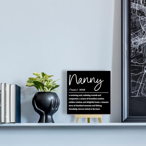 Best Nanny Birthday Gift Ideas, Mothers Day Gifts for Nanny, Nanny Gifts, Nanny Definition Home Decor, Christmas Gift, Thanksgiving Day Gift for Nanny (MP19) - color: MP019