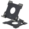 KABCON Tablet Stand,Tablet Holder for iPad,Adjustable Portable Multi Angle Desktop Stand Compatible with iPad Pro 9.7 10.5 12.9 Air Mini 1-4,Galaxy Tabs,Surface Pro Tablets,Kindle,E-Reader,Nexus - color: Small-Black