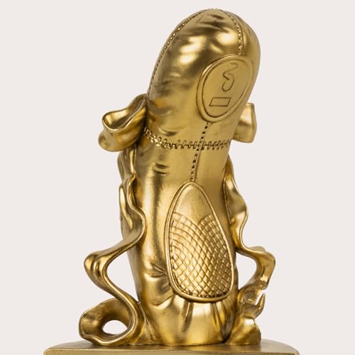 Bookends for Shelves, Ballet Slipper Decorative Bookends - Book Ends with Anti-Slip Pad for Book Lovers Dancers Heavy Book Holder for Home Office Decor (Gold) - color: Gold