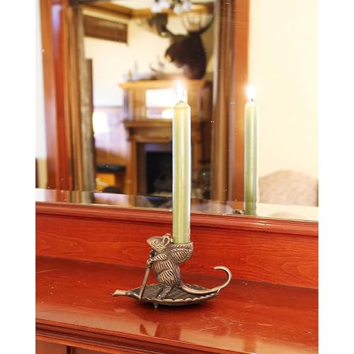 Intrepid Mouse Candleholder