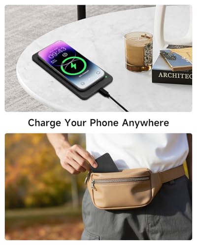 Valet Tray, Built in Wireless Charging Pad, Nightstand Organizer, Two-Toned Premium Vegan Leather Desk Bedside Caddy Organizer Tray for Keys, Watch, Wallet, Jewelry (Black+Gray) - color: Black+Gray