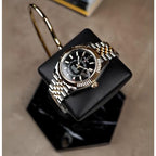 LYS&LYX Watch stand watch display stand watch holder watch Handcrafted watch holder (1-black/glod/black) - color: black/glod/black
