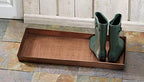 HF by LT Birch Forest Pattern Metal Boot Storage Tray, 30 x 13 inches, Antique Copper Finish - color: Birch Forest Pattern, Antique Copper Finish