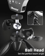 UBeesize 12" Desk Ring Light with Stand & Phone Holder - Adjustable Studio Light for Photography，Zoom Meetings, YouTube, TikTok, Live Streaming - style: Smart Touch Model