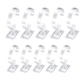 10 Pcs Watch Display Stand Holder, 4 inch/3.5 inch Clear Plastic Watch Display Stand Rack, Round Transparent Bracelet Stand Holder