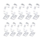 10 Pcs Watch Display Stand Holder, 4 inch/3.5 inch Clear Plastic Watch Display Stand Rack, Round Transparent Bracelet Stand Holder