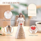 Storieme Gifts for Mom from Daughter Son: Thank You Moms Angel Figurines Statue - Sentimental Gift for Christmas Birthday Mothers Day Thanksgiving - style: thank you mom