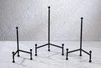 TRIPAR Modern Tripod Easel Display, Black Finish (5.25-Inch Depth, 1 Foot Height) - Lightweight & Durable Design - Perfect for Displaying Decorative Pictures, Artwork, Plates, Tiles, & More (10 Inch) - size: 10 Inch