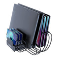 chipofy 500W Charging Station for Multiple Devices, 10-Port Multi USB C Fast Charger Station with Organizer Stand for MacBook Laptop, iPad, iPhone 17 16 Pro Max, Galaxy S25/S24 and More