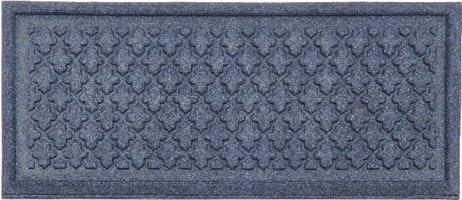Artisan Entry Indoor Mats for Entryway, Durable & Easy to Clean Tray for Boots, Anti-Slip & Water-Resistant for Front Room, Made in The USA, 15" x 36", Blue, by Mats Inc. - color: Boot Tray - Navy, size: 15" x 36"