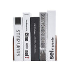 Pandapark Wood Bookends,Non-Skid Bookend for Shelves,Heavy Duty Bookends,Book Stand for Books/CDs,1 Pair - color: Black Walnut-b