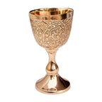 ALADEAN Vintage Chalice Goblet | 1x Royal Wine Cups of King Arthur - Renaissance Medieval Gifts for Communion, Christmas Wedding Anniversary Drinkware Pack of 1pc (Prince Goblet) - style: Prince Goblet