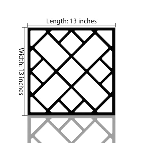 GlintHome Black Metal Wall Art - Minimalist 3D Textured Abstract Sculptures Wall Art for Garden Living Room Bedroom Office Bathroom Home Decor - color: Black-006, size: Small