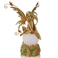Resin Fairy Statue with Light, Hand-Painted Angel Figurine Graceful Fairy Sculpture Spring Decor for Home, Living Room, Bedroom Decor, Thoughtful Gift for Women, Girls - size: Light 01