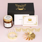 Butterfly Gifts for Women, Rotatable Lavender Scented Candle Gifts for Mom Wife Anniversary Valentine's Day Christmas, Unique Birthday Gift for Sister Girlfriend with Gift Box - color: Lavender-Butterfly