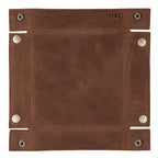 Hide & Drink, Leather Catchall Change Keys Coins Jewels Box Tray Big Storage, Handmade :: Swayze Suede - color: Swayze Suede