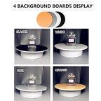 Display 360 Degree Electric Turntable,for Small Product Display, 7.87in Diameter product photography turntable