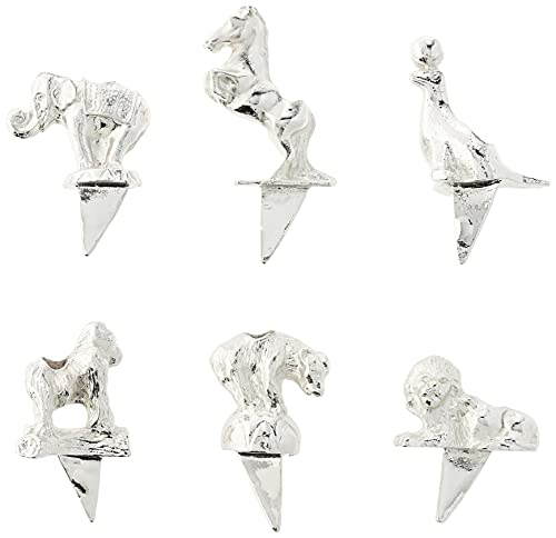 Reed and Barton 910 Let's Celebrate 6Pc Circus Animals Candles - style: Candle Set