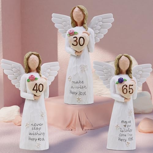 30th Birthday Decorations for Her, 30th Birthday Gifts for Her, Sculpted Hand-Painted Figurine - style: 30th Birthday Gifts