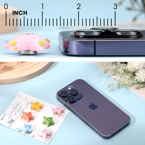 rhinocats 20pcs Fridge Magnets, Locker Decor, Cute Starfish Decorative Magnets for Refrigerator Whiteboard Home Office - color: Starfish 20-pack