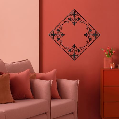 cape leadwort 4 Pcs Black Metal Scroll Wall Decor, Vintage Floral Scroll Metal Wall Art, Waterproof & Easy to Hang Metal Wall Sculptures for Living Room, Bedroom, Bathroom, Farmhouse - color: 4Scroll