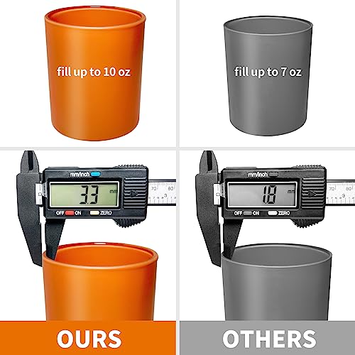 SUPMIND 12 Pack Glass Candle Jars-10oz Fall Empty Candle Jars with Bamboo Lids and Sticky Labels, Bulk Candle Jars for Making Candles Containers - Dishwasher Safe - color: Fall, size: 10oz