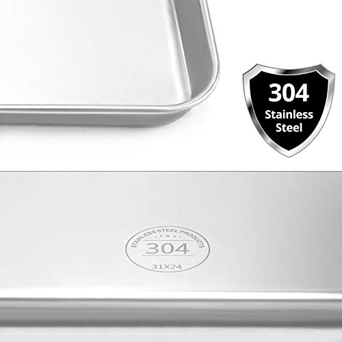 QWORK 304 Stainless Steel Utility Tray, Instrument Tray Salon Tool Tray Workshop Parts Trays for Beauty Instruments, 12 3/16 x 9 7/16 x 1 5/16 inch, 1 Pack - color: 1 Pack, size: 12 3/16" x 9 7/16" x 1"