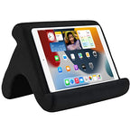 SAMHOUSING Tablet Pillow Stand - 3 Viewing Angles, Compatible with Tablets, Phones & iPad Pro 9.7, 10.5, 12.9 Air Mini 4, Kindle, E-Reader & Books (Black) - color: Black