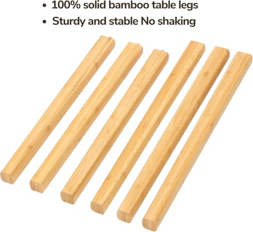 BAMEOS Bamboo Nesting Triangle End Table,Set of 2 Side Table Modern Minimalist Coffee Table for Living Room (Walunt) - color: Walunt