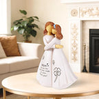 Mom Birthday Gifts: 5.2” Mother and Daughter Resin Figurine - Sentimental Gift for Mom from Daughter - Mother’s Day and Christmas Keepsake