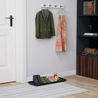 Matace 1 Pack Rubber Large Boot Tray for Entryway,Long Shoe Tray,Slim Boot Mat for Indoor and Outdoor Use, 16x40 in (Pack of 1) - size: 40" x 16" x 1.2"