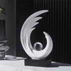 AWNR Abstract Art Sculptures Home Decor,Statue Decoration for Living Room,Dining Table,Coffee Table,Shelves,TV Stand