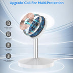 Magnetic Wireless Mag Safe Charger iPhone Stand,Magnet Wireless iPhone Charger Stand 6FT Fast Mag-Safe Charging Station Pad for Apple iPhone 16 Pro Max/16/16 Plus/15 Pro Max/14/13/12,AirPods Pro 2/3/4 - color: White, size: 1 Pack (6FT C-C)