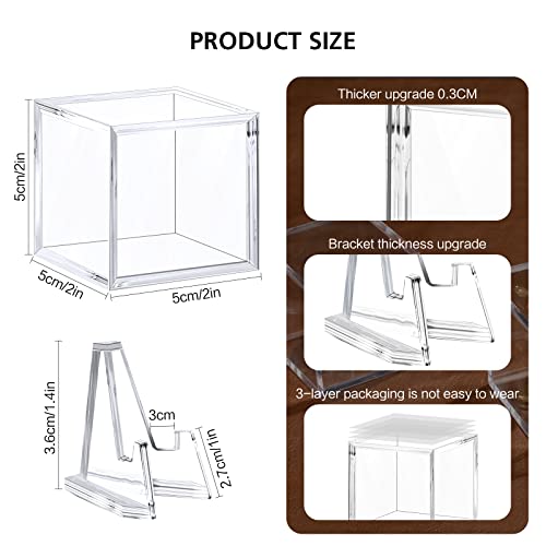 Championship Ring Display Case, Acrylic Display Box and Holder for Super Bowl, Championship, and Baseball Rings, for Collectors and Enthusiasts, 1pc