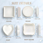 Customized Photo Jewelry Tray Mom Mother’s Day Unique Trinket Dish Round Square Ceramic Keepsake Plate Personalised Picture Vanity Bowl Porcelain Ring Holder Birthday Present Grandma Daughter Son - color: Design 05