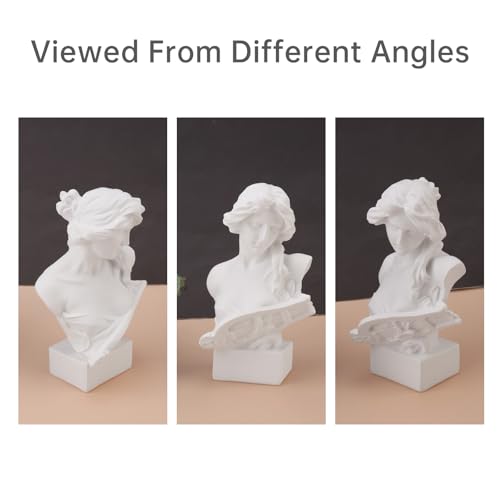 Goddess Aphrodite Statue, 6 Inches Greek Goddess Aphrodite Statue, Height Resin White Classical Art Figurine Ornament for Home or Office Decor,Valentine's Day Gift(Aphrodite Statue) - style: Aphrodite statue