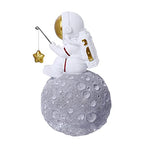 BUTILIVEEN Astronaut Fishing Star Figurines, Space Themed Bedroom & Desktop Shelf Decor, Gifts for Space Lovers & Christmas - style: Fishing