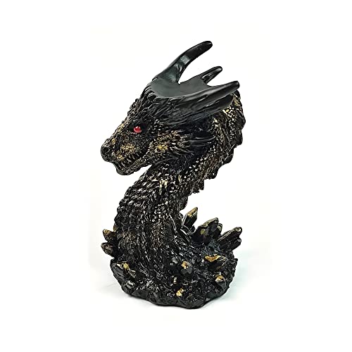Dragon Head Crystal Ball Stand Sphere Display, Natural Healing Feng Shui Glass Orb Holder Base Statue Decoration, for 50mm-90mm Sphere - style: Dragon Head