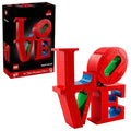 LEGO Art Love Collectible Building Set - DIY Kit for Adults, Ages 18+ - Gifts for Birthdays - Home Decor to Display on Table - 31214