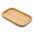 Bamboo Vanity Tray, Bathroom Counter Tray, Toilet Tank Tray, Bathroom Tray for Organizing and Home Decor, 7.9 x 5.1 x 0.8 inch - size: 7.9" x 5.1" x 0.8"